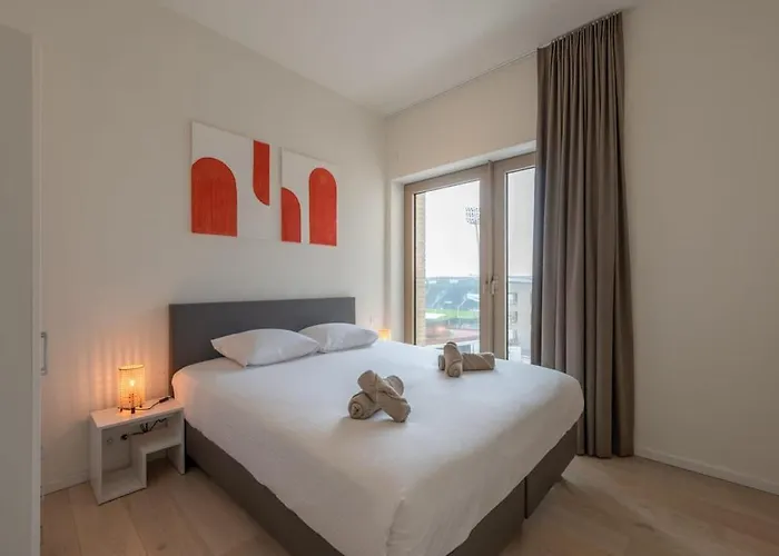 Modern With Private Terrace And Parking Appartement Ostende