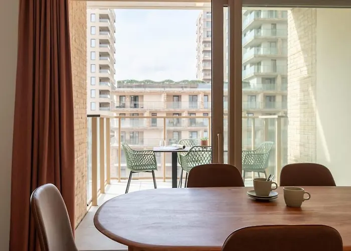 Modern With Private Terrace And Parking Appartement Ostende