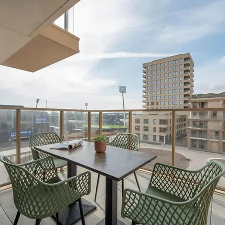 Modern With Private Terrace And Parking Lägenhet Oostende