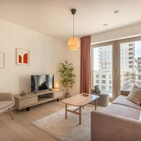 Апартаменты Modern With Private Terrace And Parking Остенде