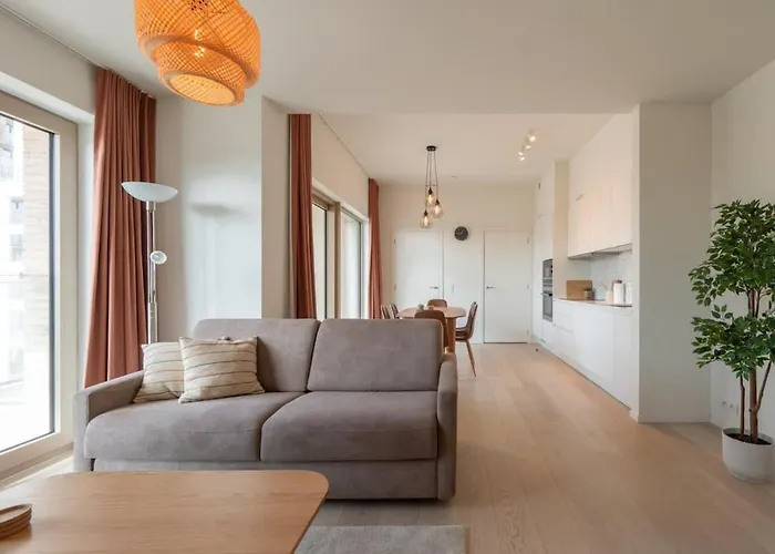 Modern With Private Terrace And Parking Oostende